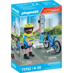 Playmobil 71732 politie fiets patrouille