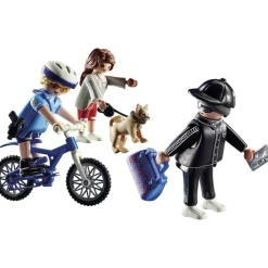 Playmobil 70573 Politiefiets: Achtervolging  Van De Zakkenroller