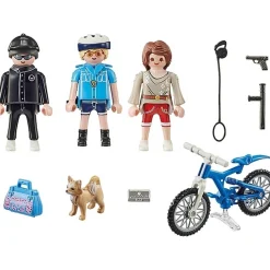 Playmobil 70573 Politiefiets: Achtervolging  Van De Zakkenroller