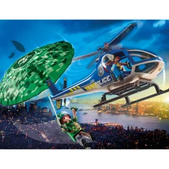 Playmobil 70569 Politiehelikopter: Parachute- Achtervolging