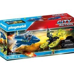 Playmobil 70780 Politiejet: Drone-Achtervolging