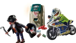 Playmobil 70572 Politiemotor: Achtervolging  Van De Geldrover