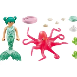 Playmobil 71503 Princess Magic Zeemeermin Met Van  kleur veranderende octopus