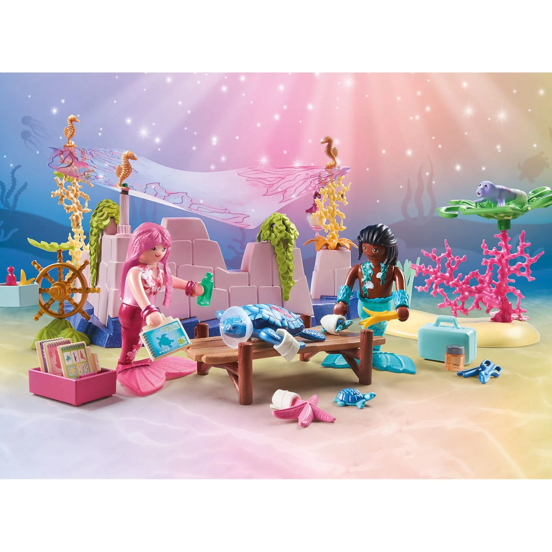 Playmobil 71499 Princess Magic Zeemeermin dierenverzorging