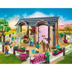 Playmobil 70995 PROMO Rijlessen Met Paardenboxen