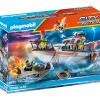 Playmobil 70140 Redding Op Zee: Brandbestrijdings missie Met Reddingscruiser