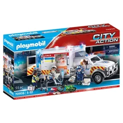 Playmobil 70936 Reddingsvoertuig: US Ambulance