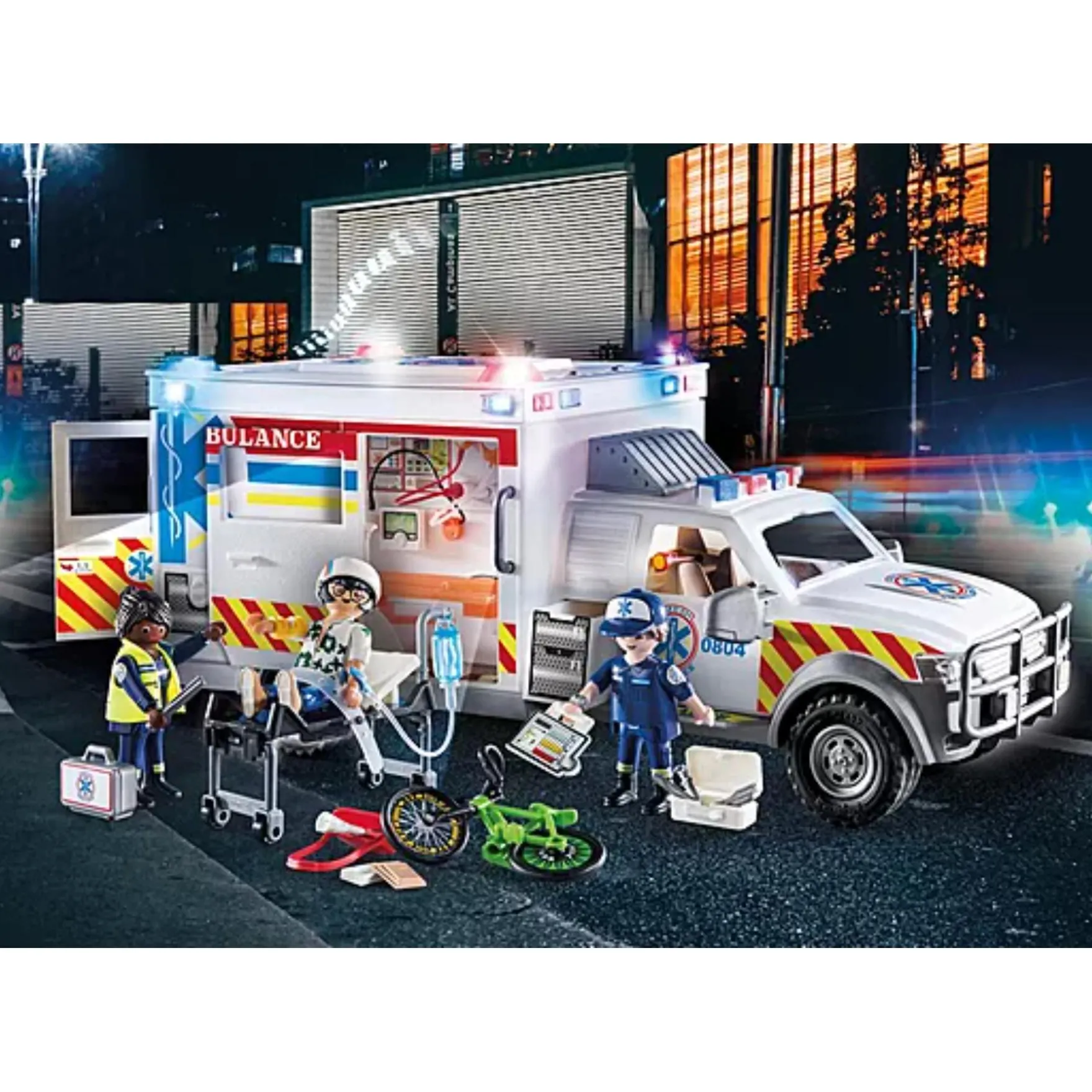 Playmobil 70936 Reddingsvoertuig: US Ambulance