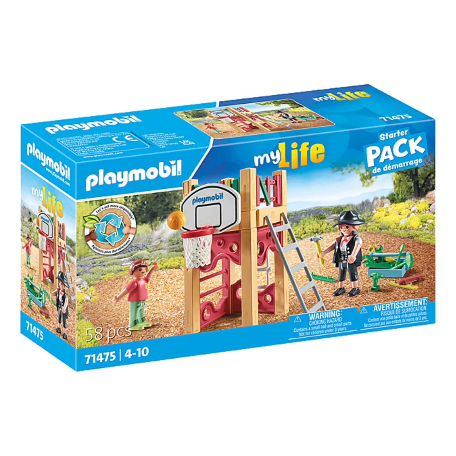 Playmobil 71475 Starter Packs Timmerman Op Weg Naar Klus