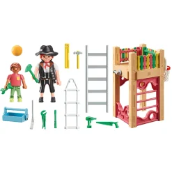 Playmobil 71475 Starter Packs Timmerman Op Weg  Naar Klus