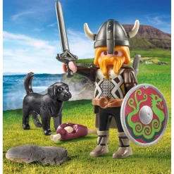 Playmobil 71755 viking met waakhond