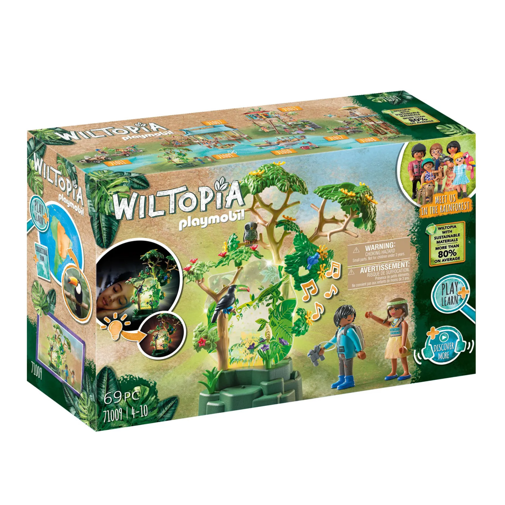 Playmobil 71009 Wiltopia Nachtlicht Regenwoud