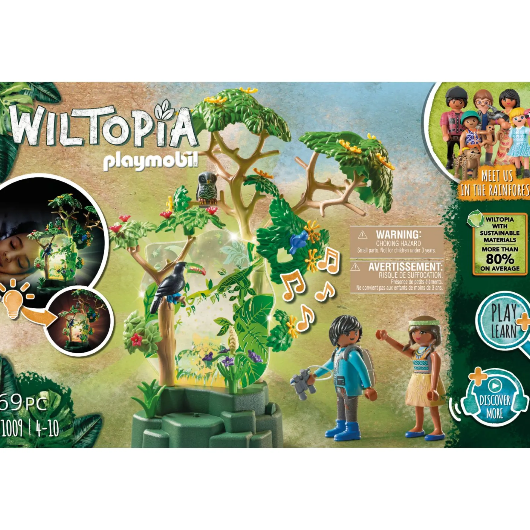 Playmobil 71009 Wiltopia Nachtlicht Regenwoud
