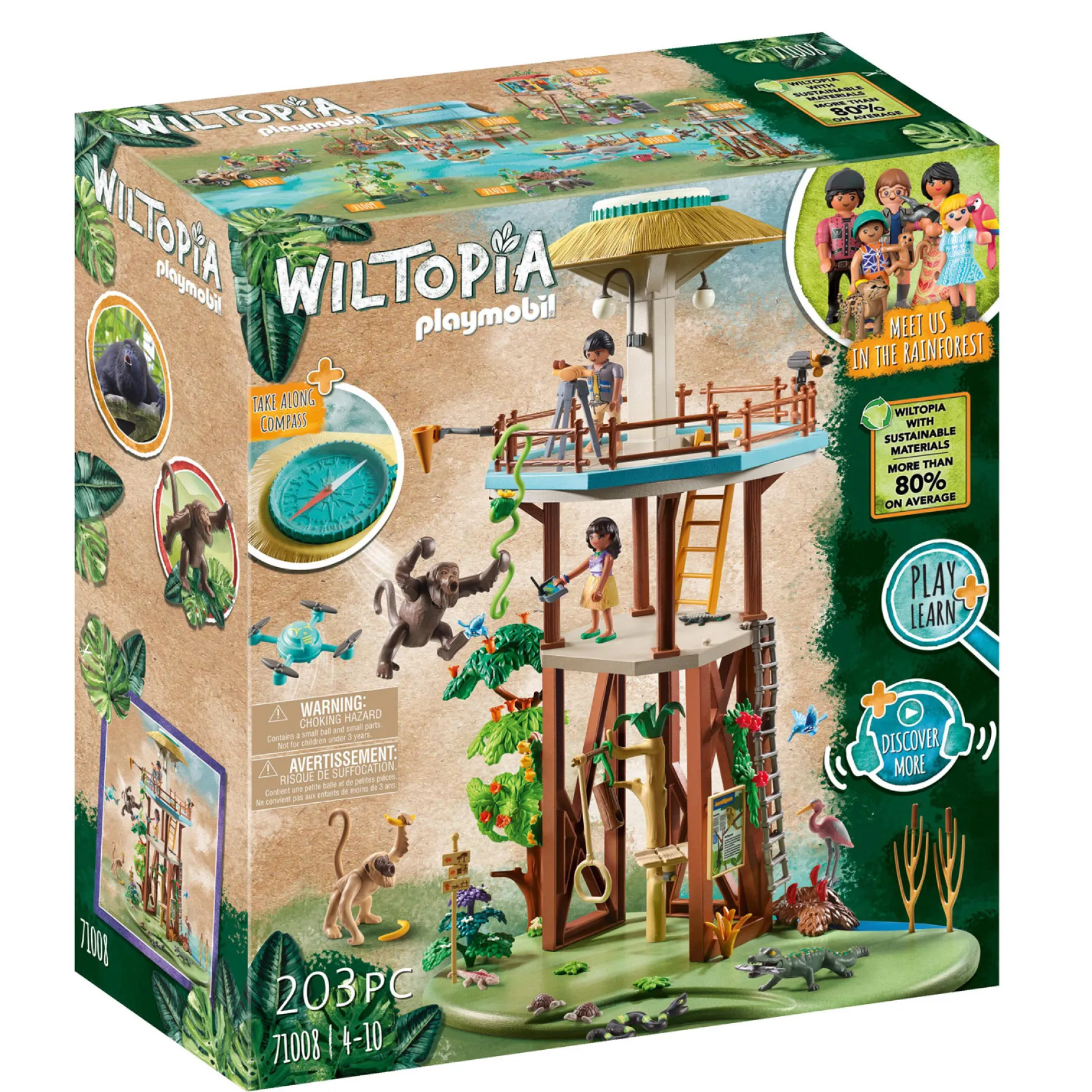 Playmobil 71008 Wiltopia Onderzoeksstation