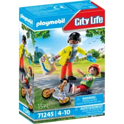 Playmobil City 71245 Verpleegkundige met Patiënt