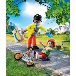 Playmobil City 71245 Verpleegkundige met Patiënt