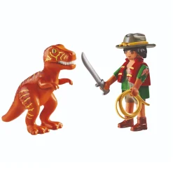 Playmobil Duo 71206 Avonturier met T-Rex