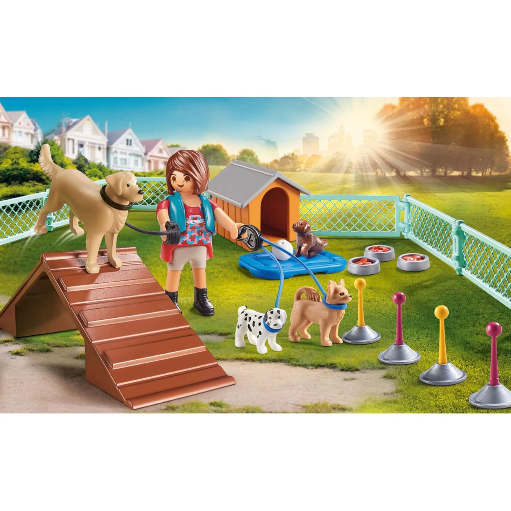Playmobil Giftset City Life 70676 Hondentrainster