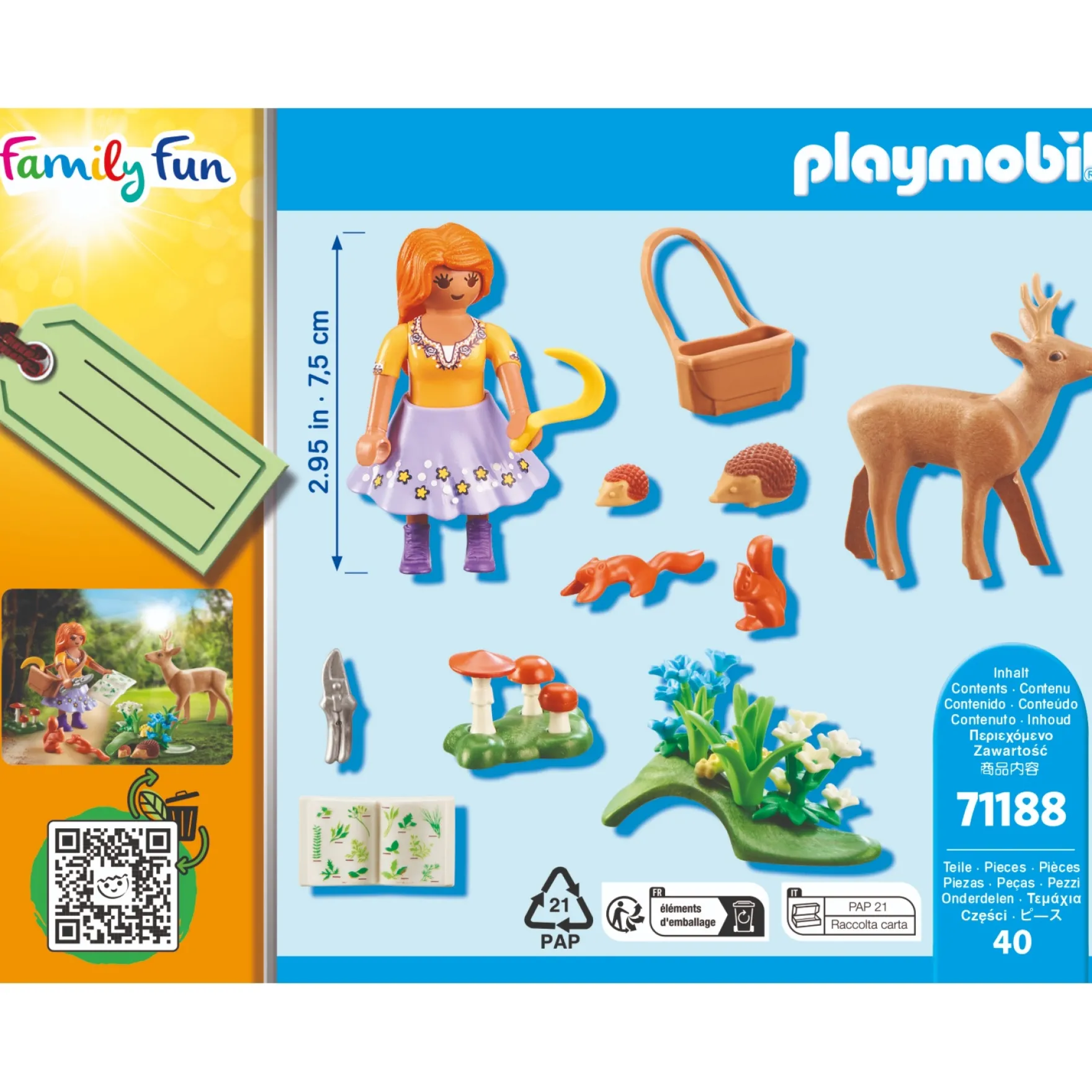 Playmobil Giftset Family fun 71188 Kruidendokter