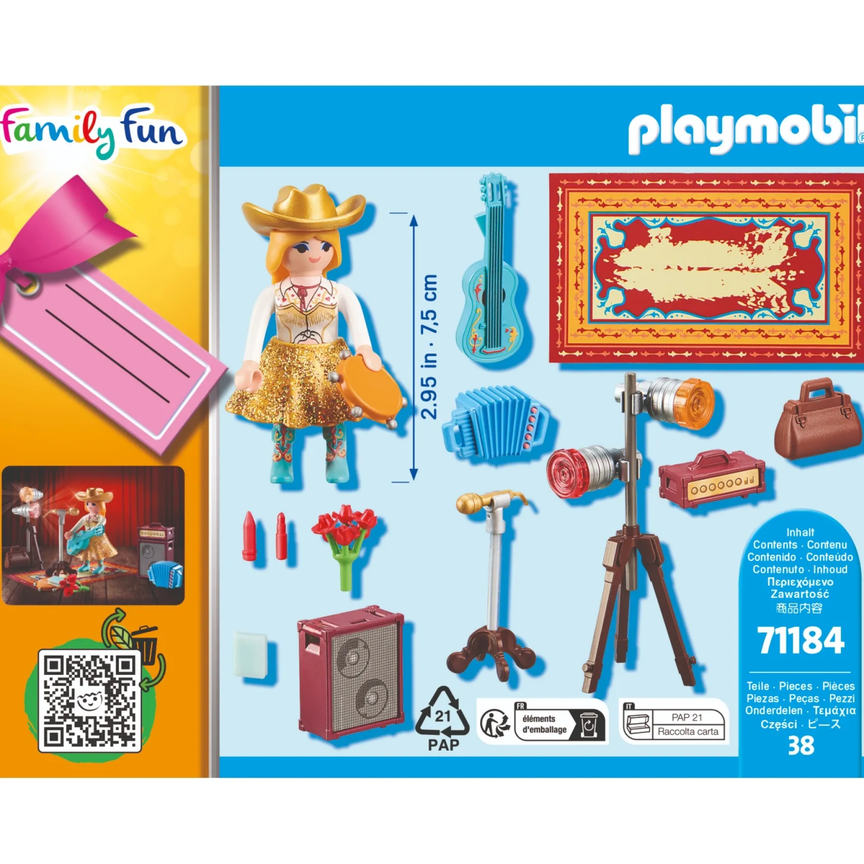 Playmobil Giftset Family Fun 71184 Countryzanger