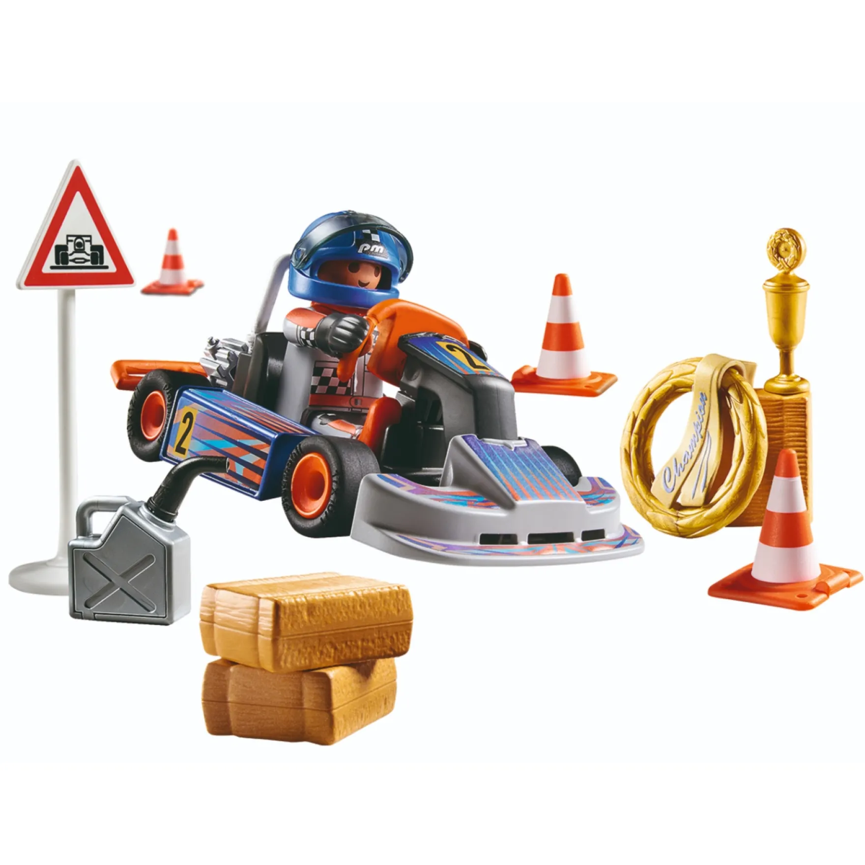 Playmobil Giftset Sports & Action 71187 Racekart
