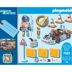 Playmobil Giftset Sports & Action 71187 Racekart