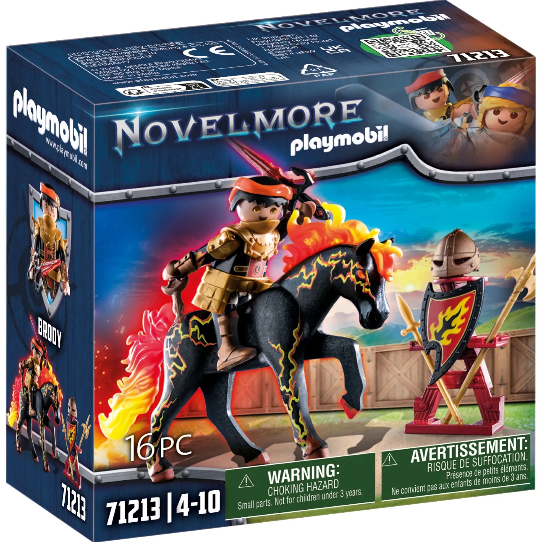Playmobil Novelmore 71213 Burnham Raiders Vuurridder