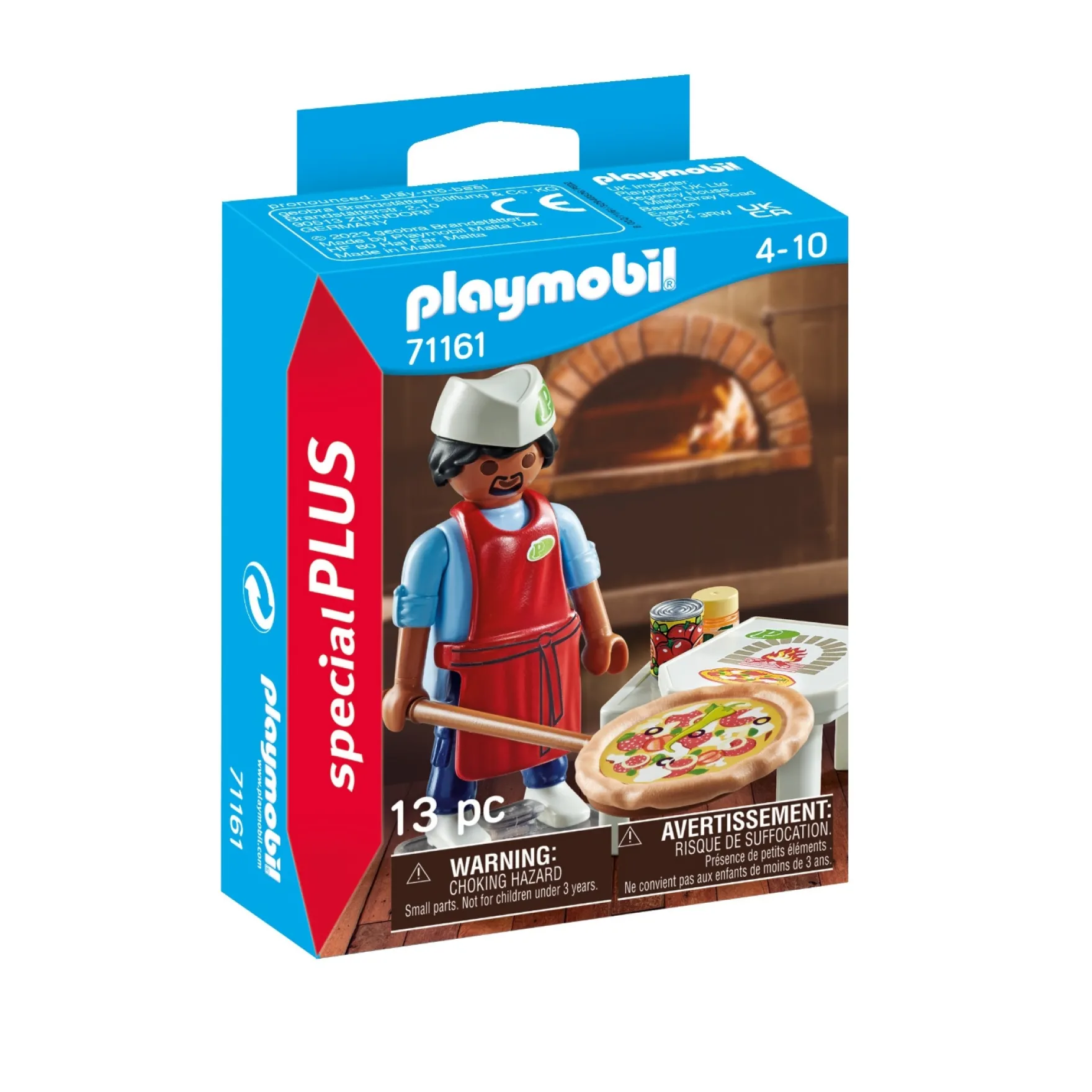 Playmobil Special Plus 71161 Pizzabakker