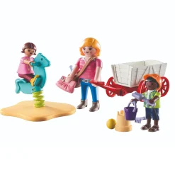 Playmobil Starterpack 71258 Opvoeder Bolderwagen