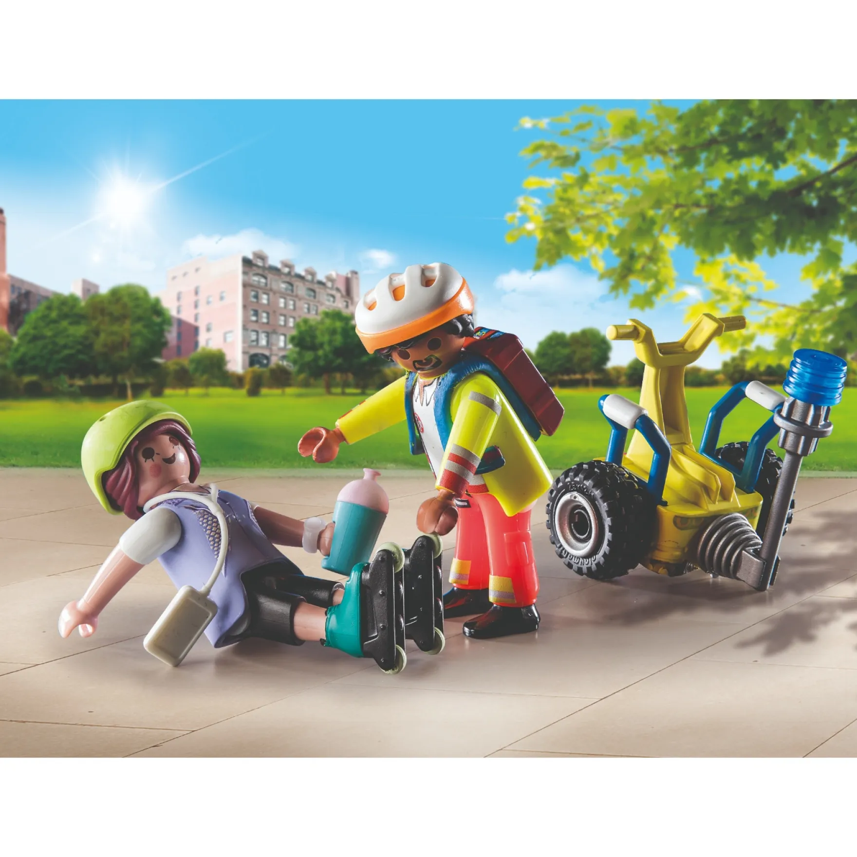 Playmobil Starterpack 71257 Rescue met Segway