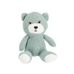 Pluche beer gehaakt 3 assorti 14 cm