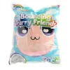 Pluchiez bal bouncing furry 50 cm assorti