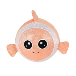 Pluchiez bal bouncing sparkle sea animal 23cm  4 assorti
