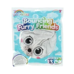 Pluchiez bal bouncing sparkle sea animal 23cm  4 assorti