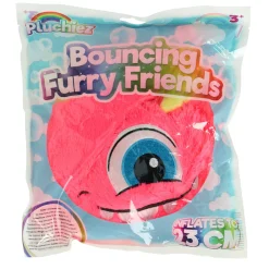 Pluchiez bouncing furry monsters 23 cm assorti