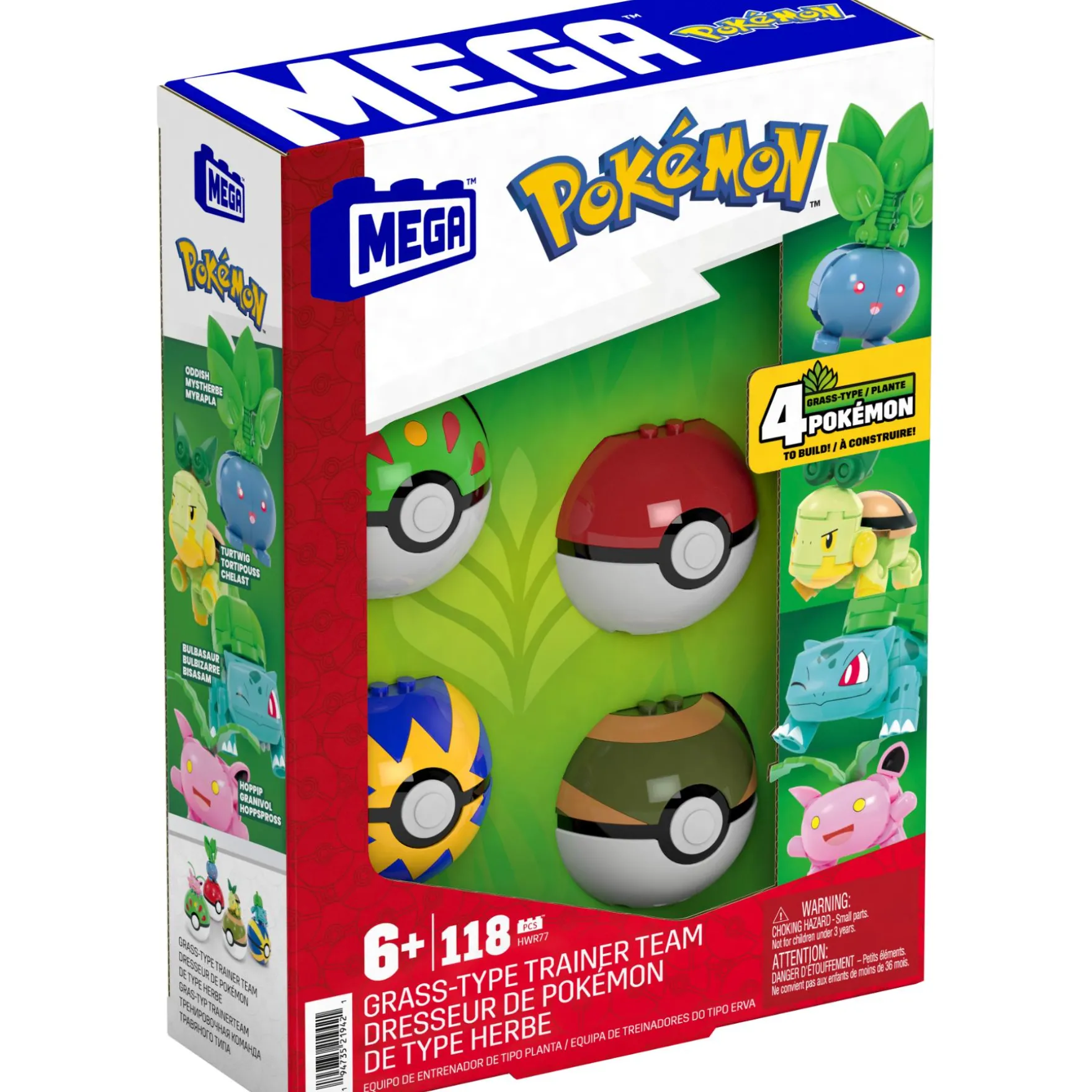 Pokemon Mega Grass Type Trainer Team