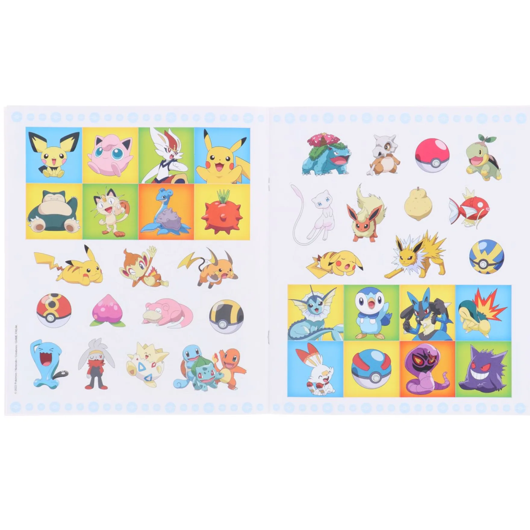 Pokemon Sticker Parade