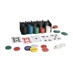Pokerset 200 Chips Dealer