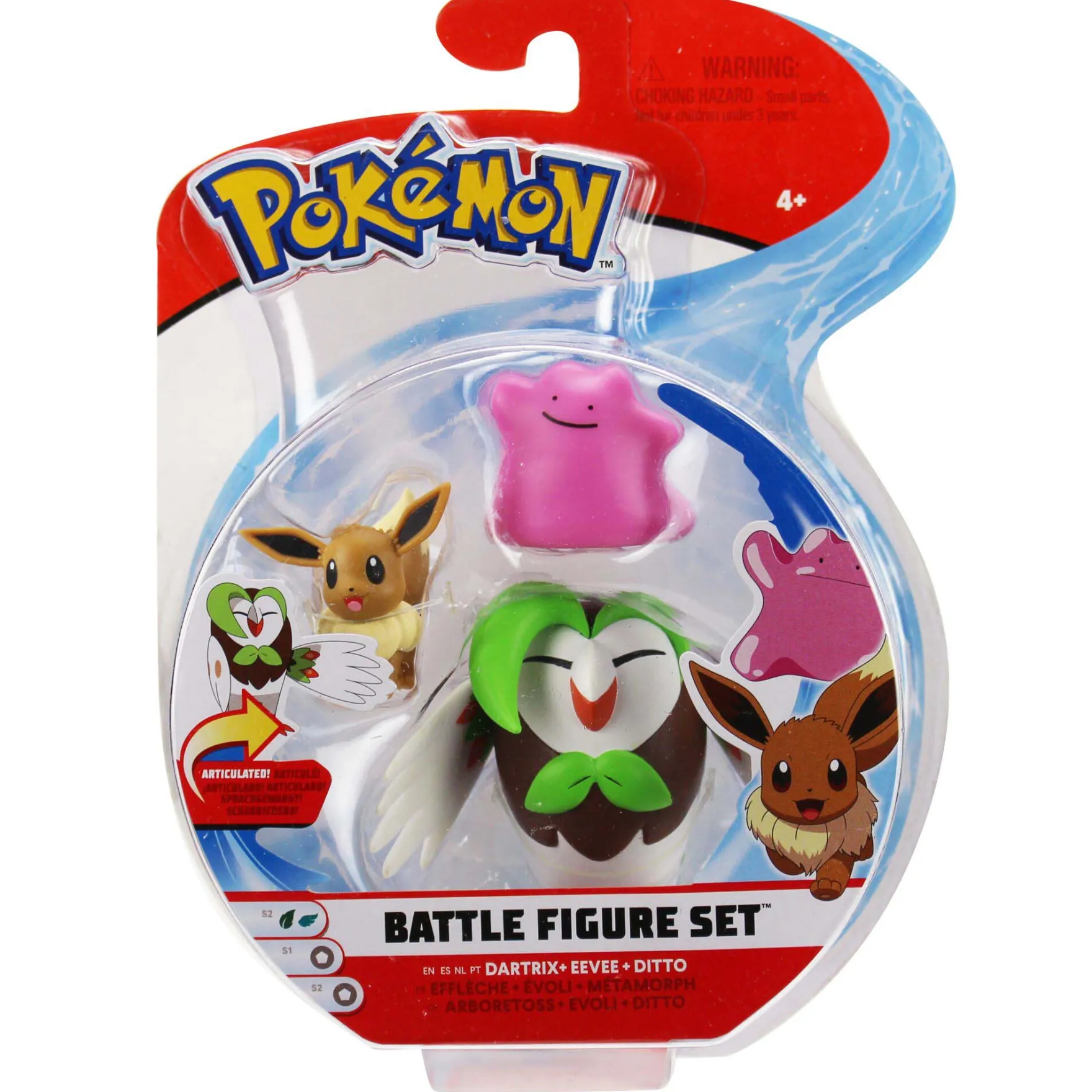 Pokémon Battle Figure Sets 3 Pack Asst