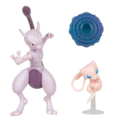 Pokémon Battle Figuren 2 Pack Mew Mewtu 12 Cm