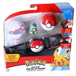 Pokémon Clip N Go Poke Ball Belt Set  Assorti