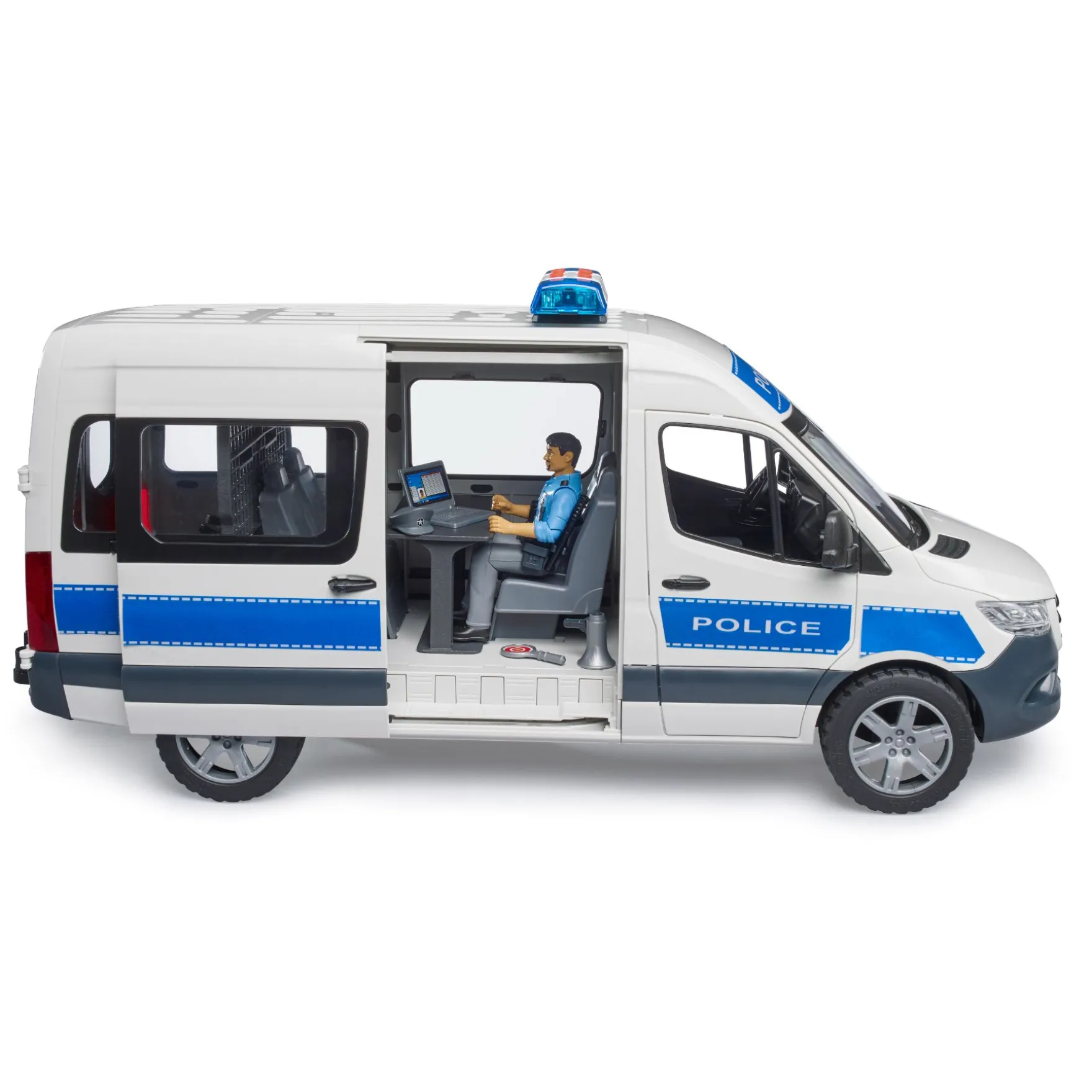 Politie mb sprinter met politieman