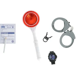 Politie speelset met bonnenboekje