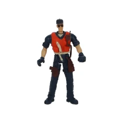 Politieauto met licht en geluid, politieagent, politiehond en accessoires