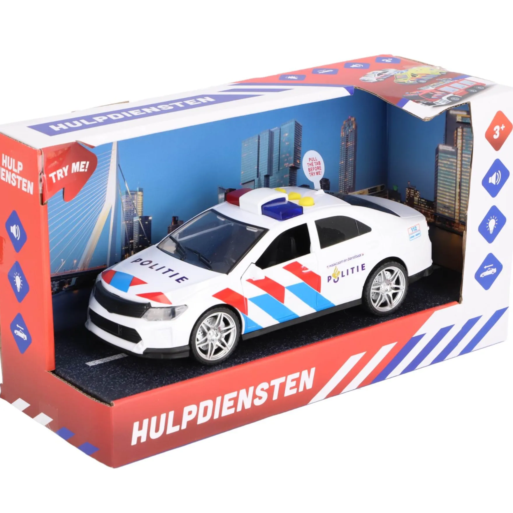 Politieauto nl met licht en geluid