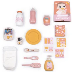 Poppen verzorgingsset 3 in 1 roze