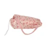 Poppenbed opvouwbaar roze bloem