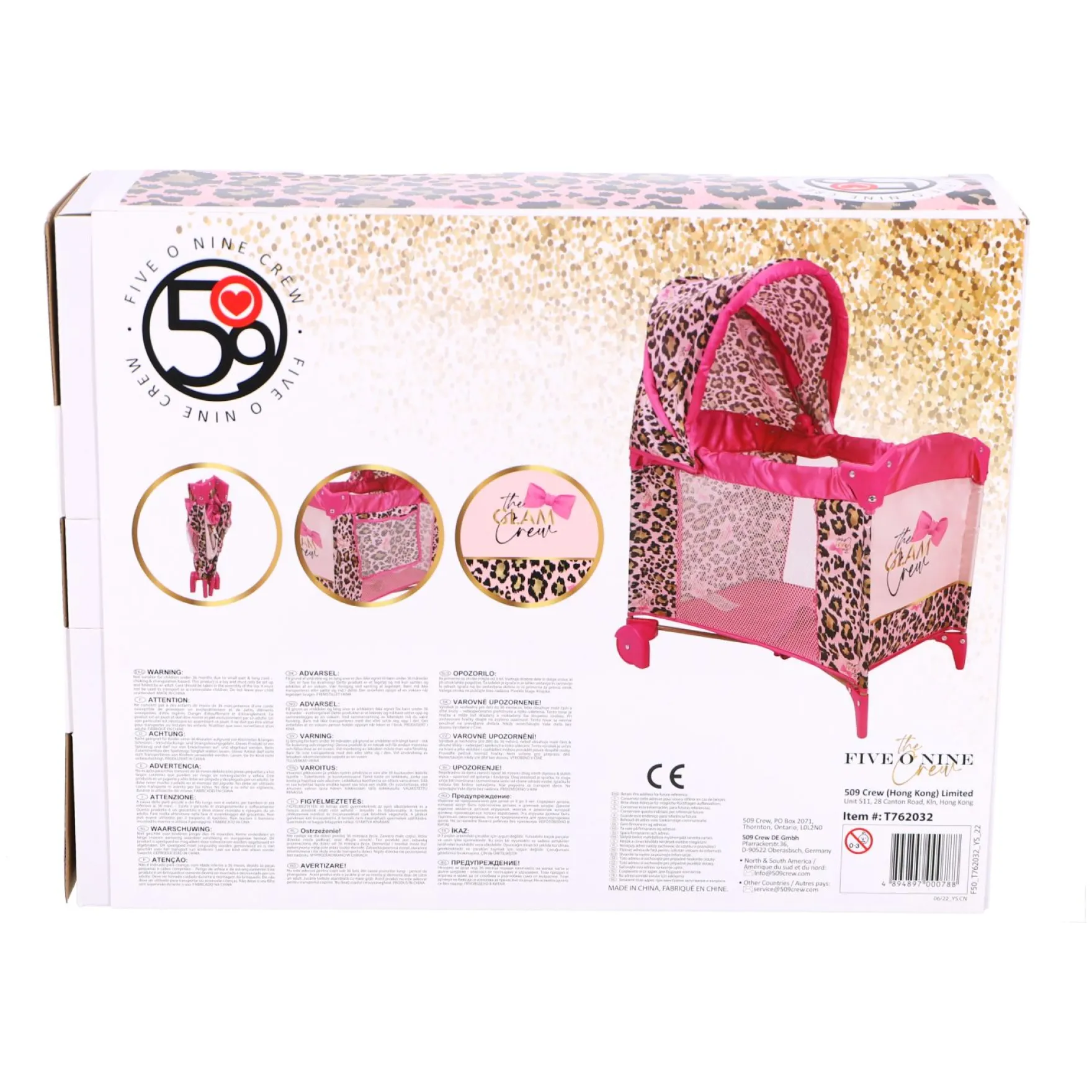 Poppenbed The Glam Crew