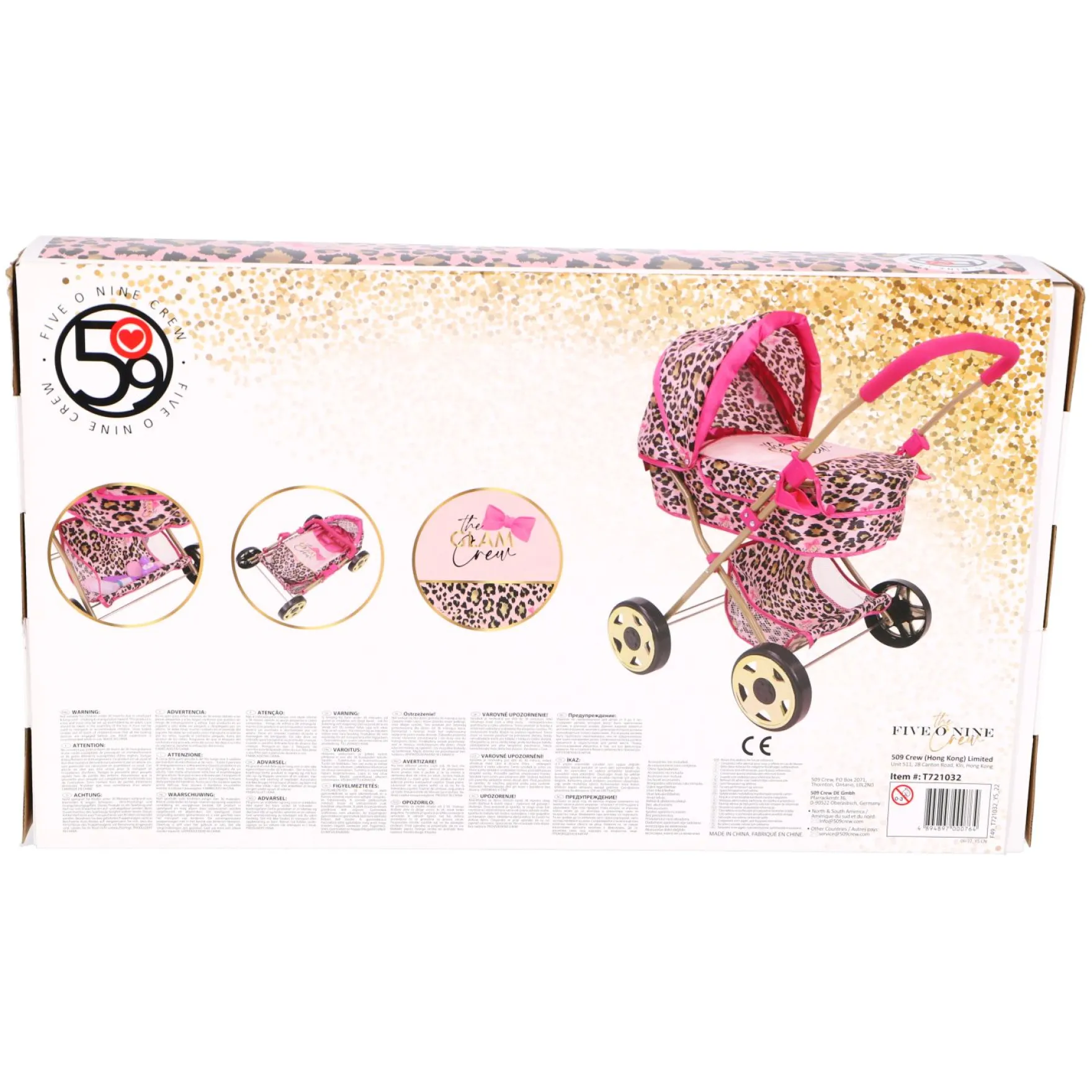 Poppenwagen Daisy The Glam Crew