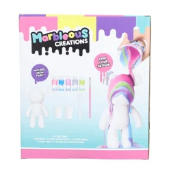 Pouring marble beer set compleet groot